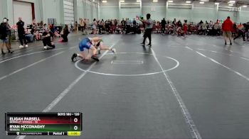 120 lbs Round 2 - Ryan McConaghy, Seagull vs Eligah Parsell, Berkeley Springs