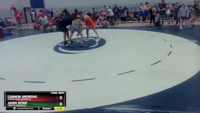 102-106 lbs Cons. Semi - Cannon Andrews, Young Guns Nashville vs Aiden Rowe, Team Clarksville