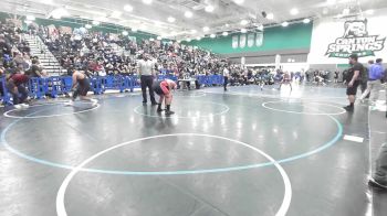 215 lbs Champ. Round 1 - Nathaniel Flores, Paloma Valley vs Giobani Rodriguez, Big Bear