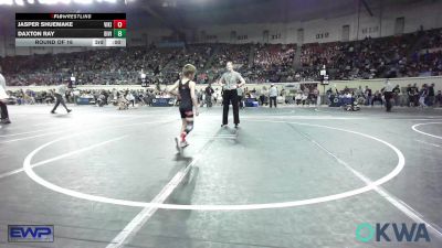 60 lbs Round Of 16 - Nicholas Mihos, Coweta Tiger Wrestling vs Legend Bigheart, Sperry Wrestling Club