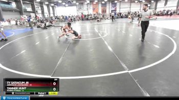 100 lbs Rd# 2 10:30am Friday - Ty Satiacum Jr, Agression Legionaries vs Tanner Hunt, Morris Fitness