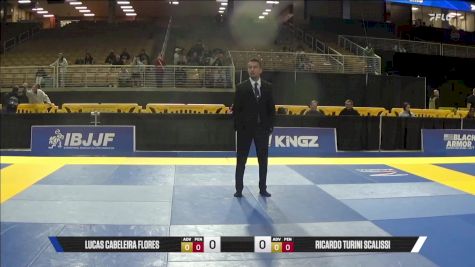 Ricardo Turini Scalissi vs Lucas Cabeleira Flores 2025 Pan Jiu Jitsu IBJJF Championship