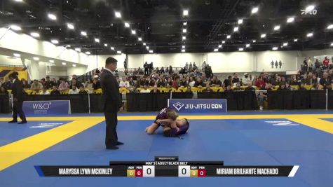 Miriam Brilhante Machado vs Maryssa Lynn McKinley 2025 World IBJJF Jiu-Jitsu No-Gi Championship