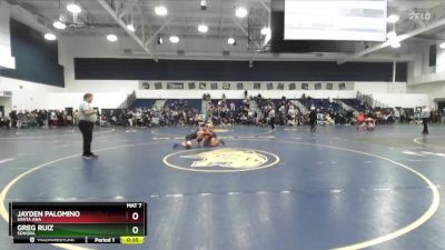 144 lbs Cons. Round 4 - Greg Ruiz, Sonora vs Jayden Palomino, Santa Ana