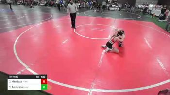 82 lbs Rr Rnd 3 - Dominic Mendoza, Pomona Elite vs Dane Anderson, Chaparral WC