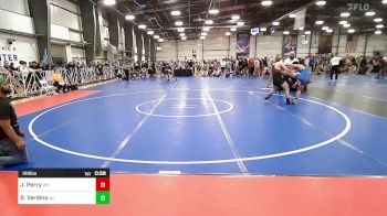126 lbs Consi Of 16 #1 - Jacob Perry, WV vs Blaise Verdino, NJ