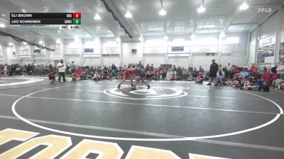 160 lbs Round Robin 1 - Eli Brown, Indiana Outlaws - MS vs Leo Schreiber, Armory Athletics - MS