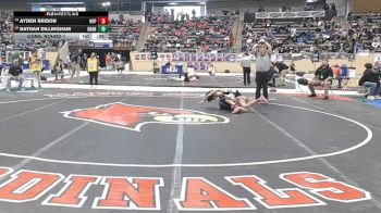 113 lbs Cons. Round 1 - Nathan Dillingham, Grant County vs Ayden Brison, Hopkinsville
