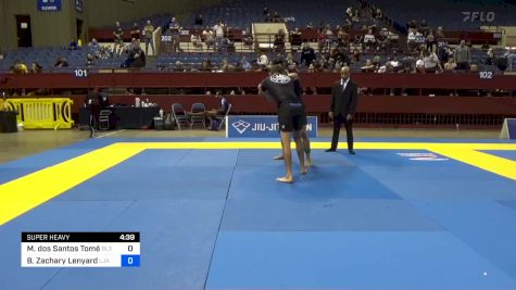 Maurício Dos Santos Tomé vs Benjamin Zachary Lenyard 2024 Pan IBJJF Jiu-Jitsu No-Gi Championship