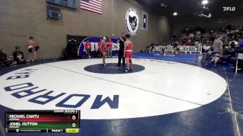 120 lbs Champ. Round 2 - Michael Cantu, Kerman vs Jonel Hutton, Oxnard