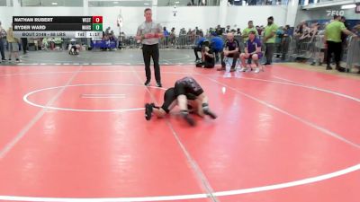 88 lbs Round Of 16 - Nathan Rubert, West Hartford vs Ryder Ward, Marshwood