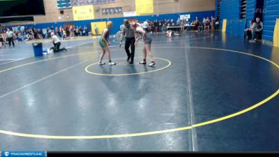 135lbs Champ. Round 1 - Charlotte Campbell, Cleveland vs Aliyahlauna Yaple, Mark Morris (Girls)