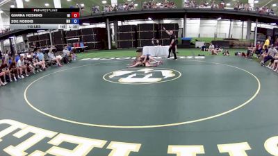 110 lbs Gianna Hoskins, Michigan vs Zoe Roddis, Minnesota