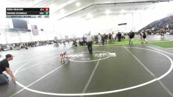 40 lbs 2nd Place - Ezra Kealohi, LV Bears WC vs Briggs Schmalz, Colorado Hammers