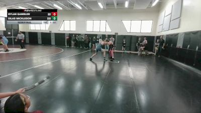 120B Semifinal - Silas Mickleson, Cody Middle School vs Rylan Gambler, Riverton Middle School