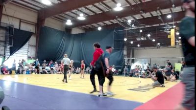 75 lbs Quarterfinal - Remi Downing, Greater Heights Wrestling-AAA vs Laney Grimes, Marysville