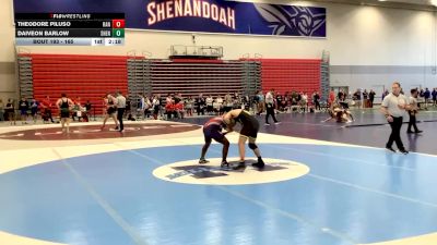 165 lbs Champ. Round 2 - Theodore Piluso, Randolph vs Daiveon Barlow, Shenandoah University