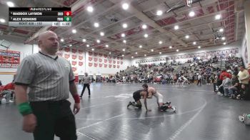 132 lbs Cons. Semi - Maddox Laymon, Sheridan vs Alex Denkins, Perrysburg