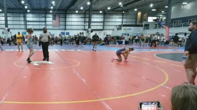 118-130 lbs 1st Place Match - Avery Mattison, Ocean Lakes Wrestling Club vs Morgan Foy, East Carolina Wrestling Academ