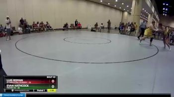 285 lbs Round 7 (10 Team) - Evan Hathcock, Medina HS vs Luis Roman, D1 Wrestling Academy