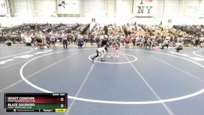 58 lbs Cons. Round 3 - Wyatt Conover, Penn Yan Wrestling Club vs Blaze Gaudioso, LeRoy Wrestling Club