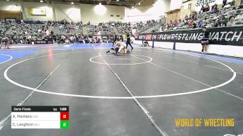 182 lbs Semifinal - Aiden Pacheco, California Grapplers vs Cole Langford, Dallas Mat Club