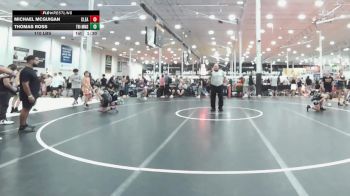 110 lbs Rr Rnd 3 - Michael McGuigan, Clearview - MS vs Thomas Ross, Triumph Trained - MS