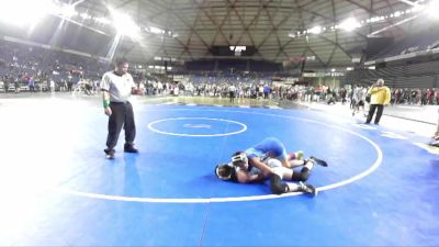 105 lbs 5th Place Match - Abigail Doan, Ilwaco Youth Wrestling vs Araceli Nunez, Ascend Wrestling Academy