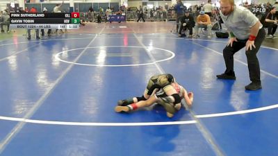 44 lbs 3rd Place - Finn Sutherland, Killingly vs Gavin Tobin, New England Gold WC
