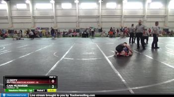 92-96 lbs Round 3 - Jj Doty, Red Cobra Wrestling Academy vs Cain Mlinarsik, Canfield
