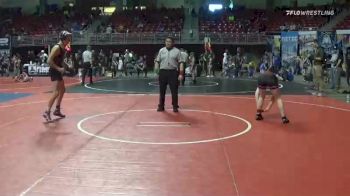 109 lbs Semifinal - Kristen Schellenberg, Nebraska Wrestling Academy vs Braxton Peacher, The Wrestling Factory