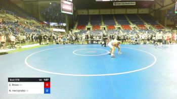 152 lbs Rnd Of 32 - Cooper Rowe, Minnesota vs Nicholas Hernandez, California