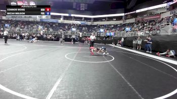 46 lbs Consi Of 4 - Connor Wong, Nebraska Boyz vs Micah Melson, Purler Wrestling Academy