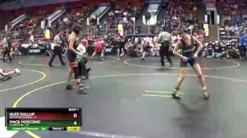 102 lbs Round 1 (4 Team) - Mack Moscovic, Clarkston vs Alex Gallup, Brighton Orange