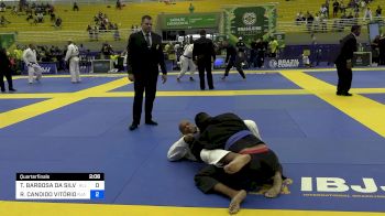THIAGO BARBOSA DA SILVA vs ROBERT CANDIDO VITÓRIO 2024 Brasileiro Jiu-Jitsu IBJJF