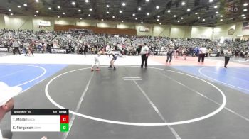 81 lbs Round Of 16 - Tyler Moran, Vacaville WC vs Evan Ferguson, Cornerstone MC