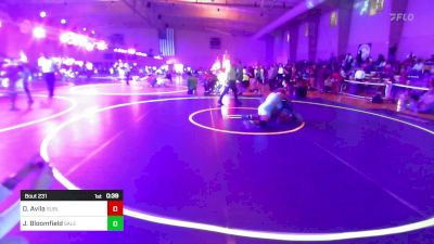 165 lbs Consolation - Damien Avila, Sublime Wrestling Academy vs Jake Bloomfield, Salem Elite