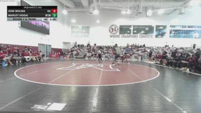 133 lbs Round 2 (6 Team) - Jose Molina, Victor Valley College vs Marley Hogai, Mt. SAC (Maroon)