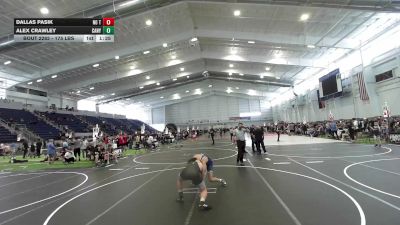 175 lbs Final - Dallas Pasik, No Team vs Alex Crawley, Canyon View Falcons