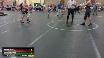 140 lbs Round 3 - Gavin Richard, Southern Columbia vs Broly Scott, Henhelopen Hammers