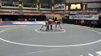 125 lbs Quarterfinal - Clara Freeman, Hammond vs Amelia Mikus, Boonsboro