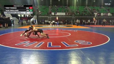 5A 175 lbs Semifinal - Troy Thomas, Corner vs Alec Swallows, Springville