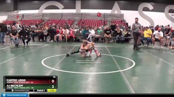 75 lbs Round 1 (8 Team) - Carter Lirgg, Junior Terps Xpress (MY) vs AJ Bechlem, Junior Terps Xtreme (MY)
