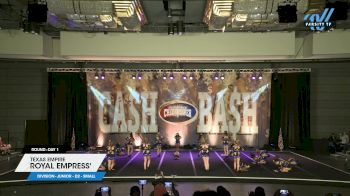 Texas Empire - Royal Empress' [2024 L1 Junior - D2 - Small Day 1] 2024 Cheer Power Cash Bash Showdown Galveston