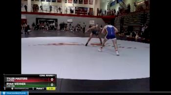 133 lbs Cons. Round 1 - Tyler Masters, Ashland vs Ryan Wehner, Lake Erie