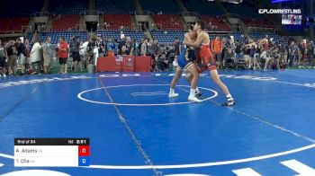 132 lbs Rnd Of 64 - Andrew Adams, Georgia vs Theodore Cha, Alaska