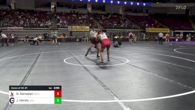 184 lbs Consi Of 32 #1 - Noah Ramadan, Montclair State vs Jack Heraty, Georgia