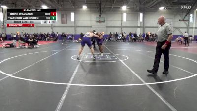 285 lbs Cons. Round 4 - Jackson Van Keuren, Loras vs Quinn Wilcoxen, Cornell College