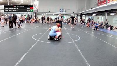 155 lbs Round 3 (6 Team) - James Hendrick, Mavericks vs Nick Romaniello, Broad Axe White