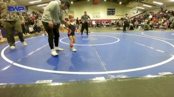 46 lbs Quarterfinal - Aspen Shelton, Team Tulsa Wrestling Club vs Emilee Galetka, Viking Wrestling Club